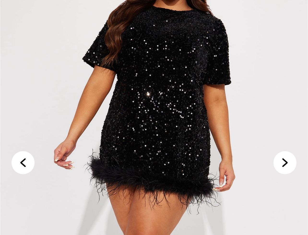 Sequin Mini Dress
