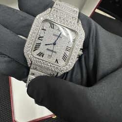 VVS Moissanite Diamond Watch