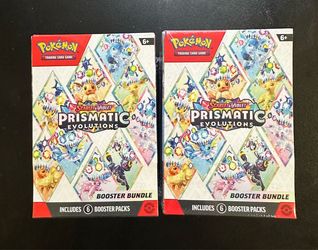 Pokemon Prismatic Evolutions Booster Bundles