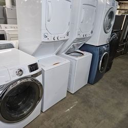 Nice Certified Gently Used Washer Dryer Refrigerator Oven Stove Stackable Free Warranty Samsung GE WHIRLPOOL LG BOSH KENMORE Amana Electrolux Maytag