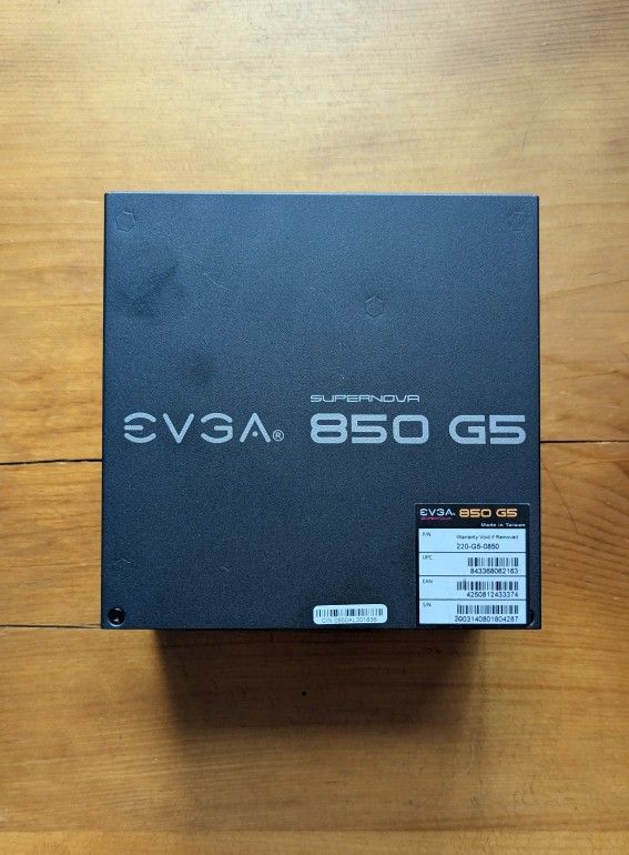 EVGA SuperNova 850 G5 850 W 80+ Gold Certified Fully Modular Power Supply