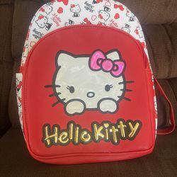 Red Hello Kitty Backpack