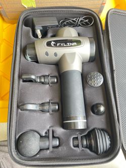 FYLINA SP-MG-005 Massage Gun with Attachments