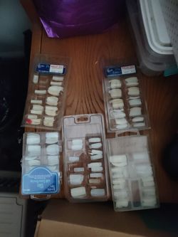 Elite Extra Overlap Nail Tips. 