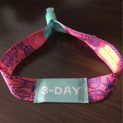 OUTSIDE LANDS WRISTBANDS 