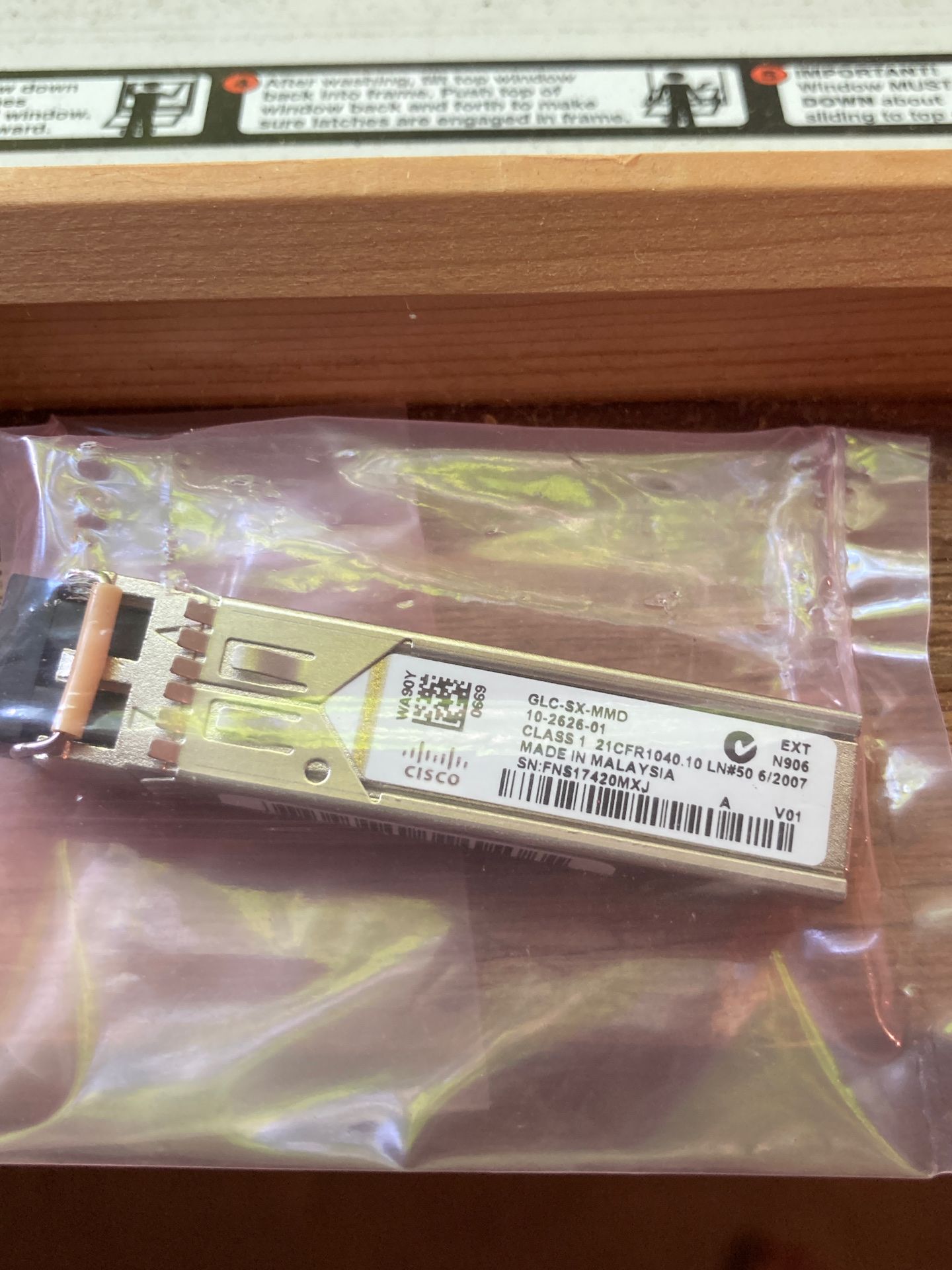 Cisco branded SFP!