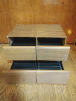 Wooden VHS Tape Holder