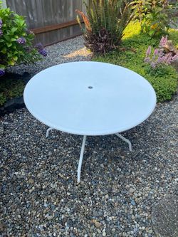 Patio table