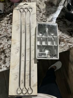 BBQ Skewers & Spoons