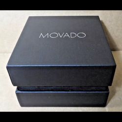 MOVADO 1881 (39.5mm) AUTOMATIC MEN'S WATCH (BLACK Leather) MV0609875 30% Retail