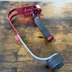 PRO Video Camera stabilizer for GoPro, Smartphone, Canon, Nikon - or Any Camera up to 2.1 lbs