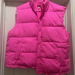 Hot pink woman’s vest xxl