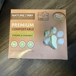 Nature Z Way Premium Compostable Pet Waste Bags 