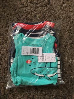 Baby boy Carters sleeveless summer onesies