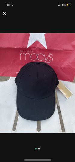 Michael Kors Signature Logo black Cap Hat NWT pick up location in the city of Pico Rivera 