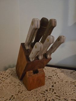 Kitchen knives.