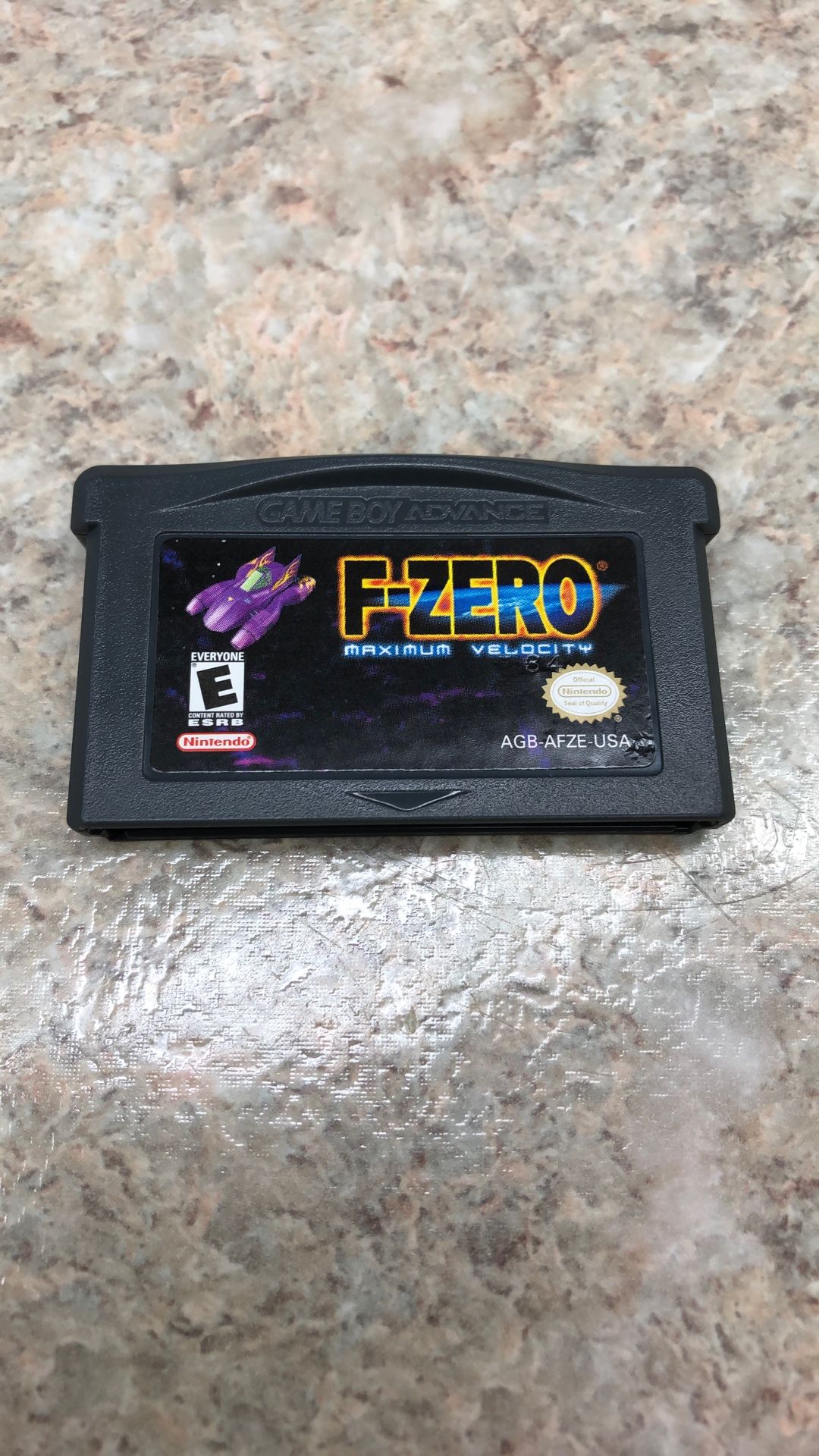 F-Zero: Maximum Velocity GBA Cartridge