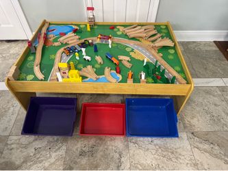 Kid train table