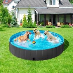 Foldable Hard Plastic Extra Large Dog Pet Bath Swimming Pool