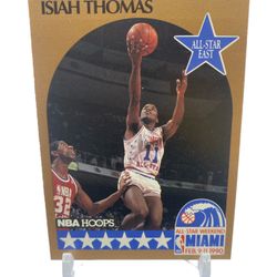 1990 NBA HOOPS Isiah Thomas