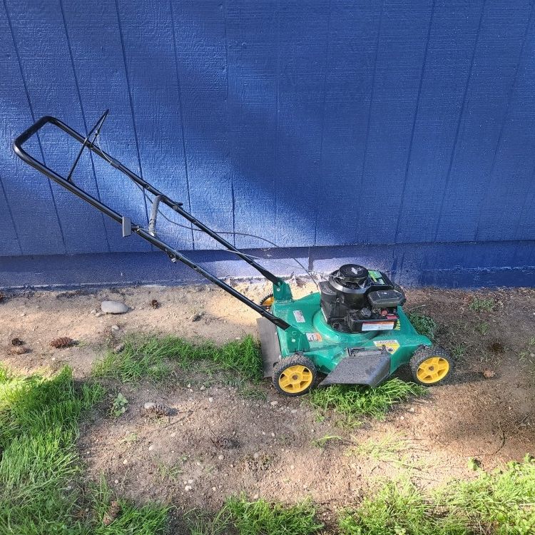 Weed eater lawn discount mower 22 inch