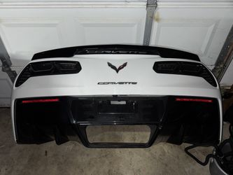 2017 C6 Corvette Rear Bumper Tail Lights Incloud ed 500 Need Gone ASAP.