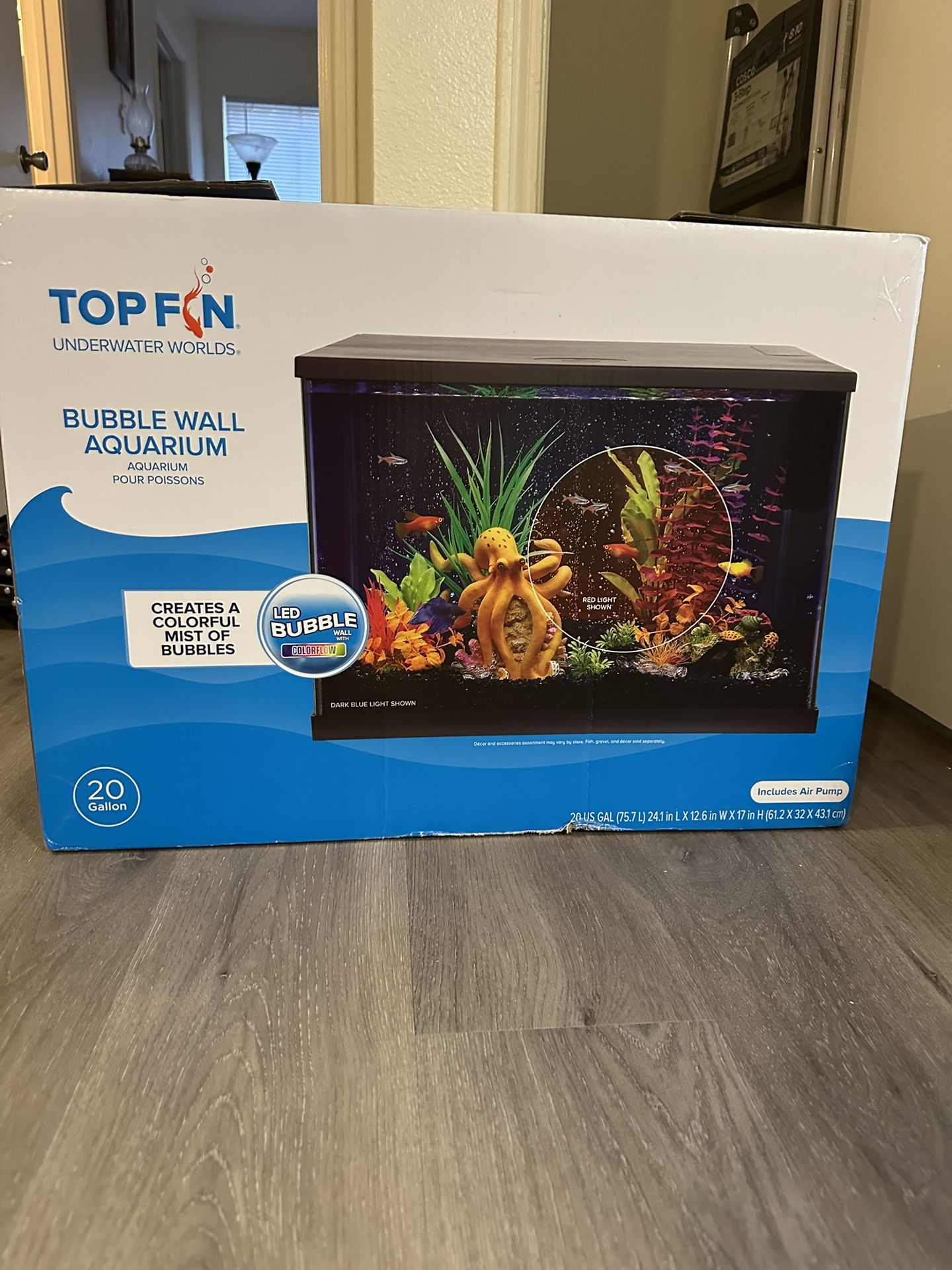 Aquarium 20 Gallons New