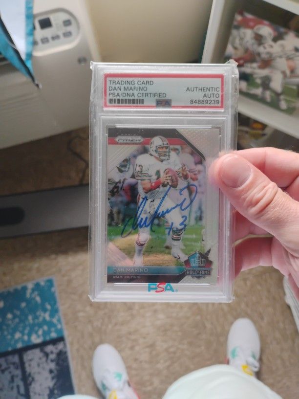 Dan Marino Auto Card