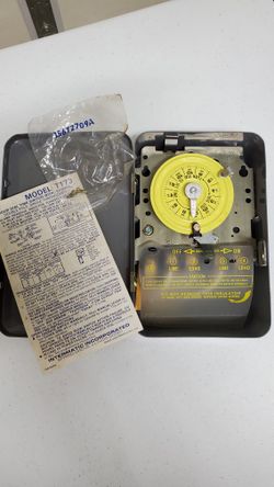 Intermatic T173 Electromechanical Timer, 24 Hour, Dpst