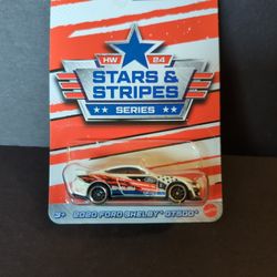 Hot Wheels 2024 Exclusive Stars & Stripes 2020 Ford Shelby GT500 