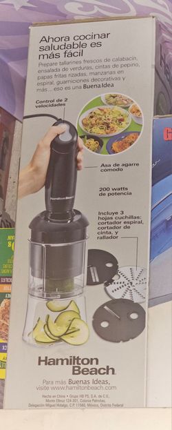 Hamilton Beach slicer/spiraler
