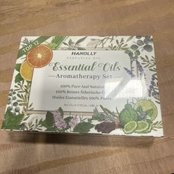 HANOLLY Essential Oils Aromatherapy Set – Top 12 Scents (Brand New)