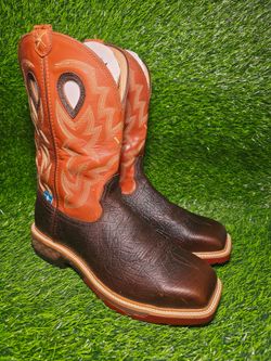 TWISTED X MEN'S WATERPROOF ALLOY-TOE WORK BOOT 11EE