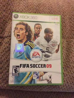 Xbox 360 FIFA soccer '09
