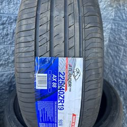225/40/19 New set Of Tires Installed 