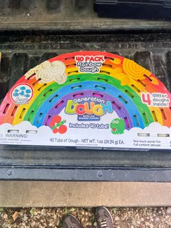 SOLAR SYSTEM CHALK SET , RAINBOW RING , DINO TOSS,40 pack Rainbow Dough