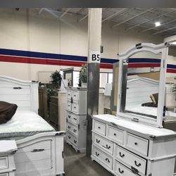 Bedroom Set Twin/full/queen/king/cal King Same Day Délivery 