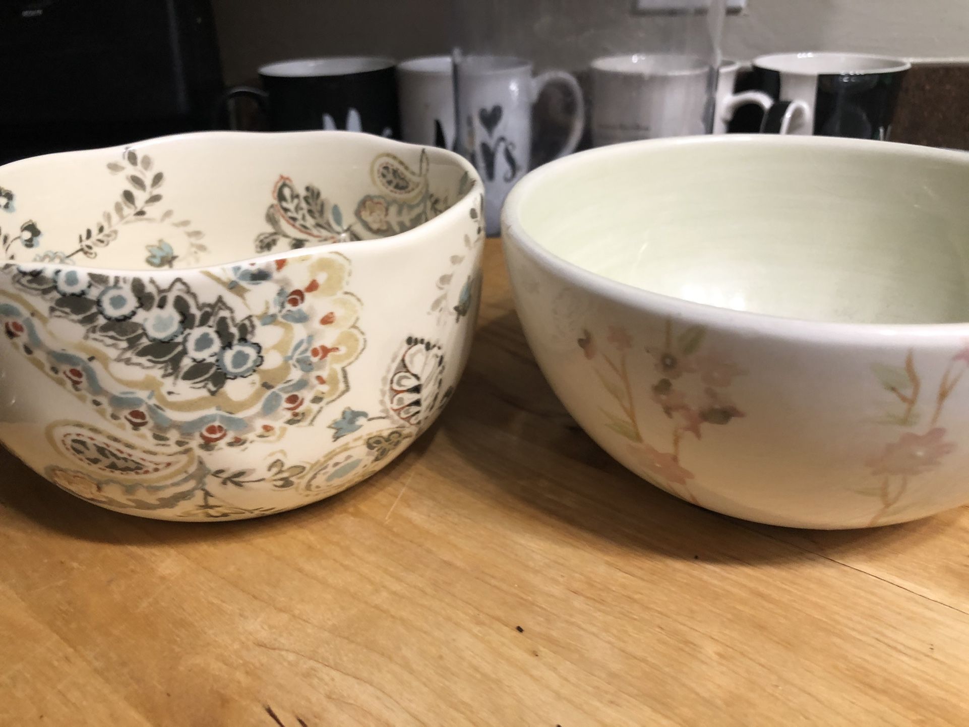 2 nice looking bowls