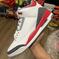 Jordan 3 - Cardinal Red 