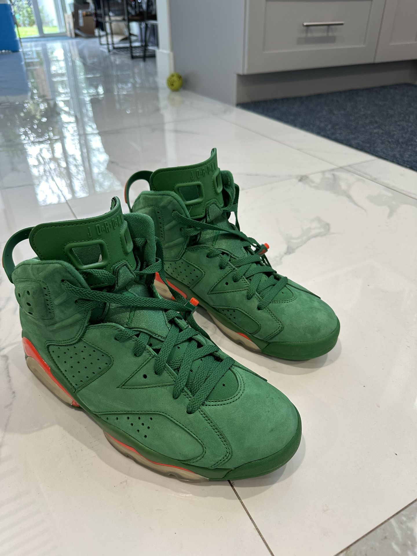 Jordan 6 Retro Gatorade Green Size 10.5