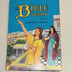 The Bible Story Book 6 By Arthur S. Maxwell (1975 Hardcover) Vintage