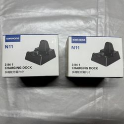 Nintendo Switch 3-in-1 Charging Dock – 2 for 1 Deal (New)