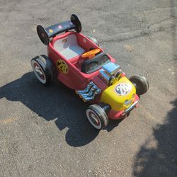 Mickey Mouse Electric Race Car