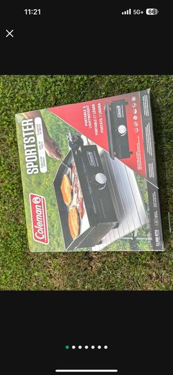 COLEMAN SPORTER.. Portable Lightweight Griddle New In The Box $120