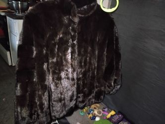 vintage fur jacket from the upscale Beverly Hills fashion house Edwards-Lowell.