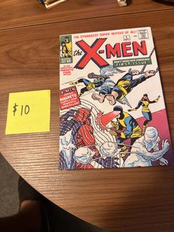 X-Men #1 Marvel Comics First Issue art canvas
