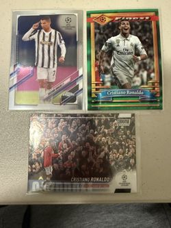 Cristiano Ronaldo Cards Lot