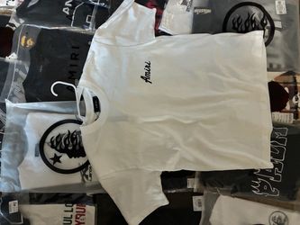 Amiri White Script Logo T-Shirt