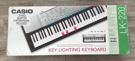 Casio LK - 220 61 - Key Lighted Note Portable Keyboard