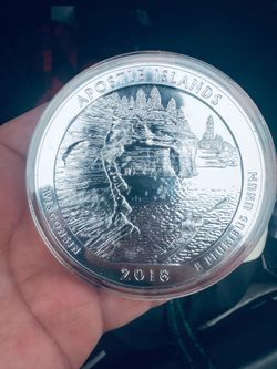 2018 apostle islands 5oz silver